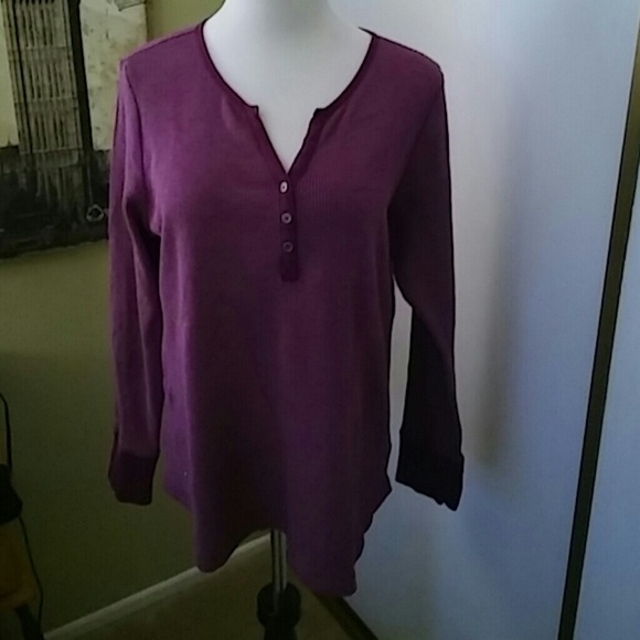Faded Glory Tops - Purple long sleeve XXL (20) Faded Glory Tops - Purple long sleeve XXL (20)